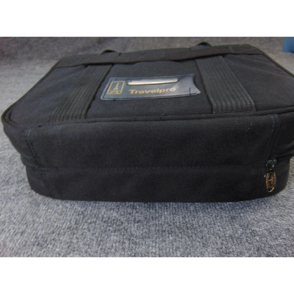 Travelpro Attachables Mens B4 Black Solid Organizer Briefcase Work Travel Bag